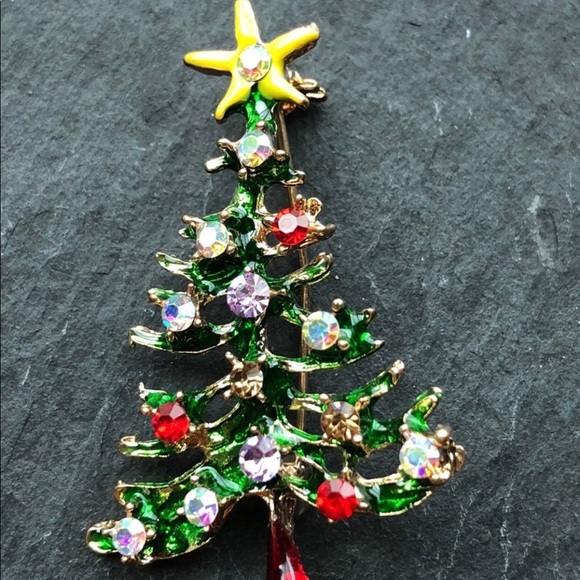 Christmas ornament brooch - Picture 2 of 3